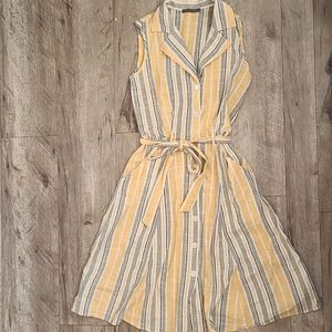 Striped dress from Suzy Shier